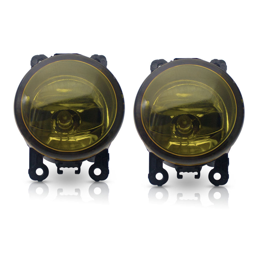 55W Yellow Halogen Fog Light with Bulb and Switch Wiring Kit for 15-17 for Subaru WRX