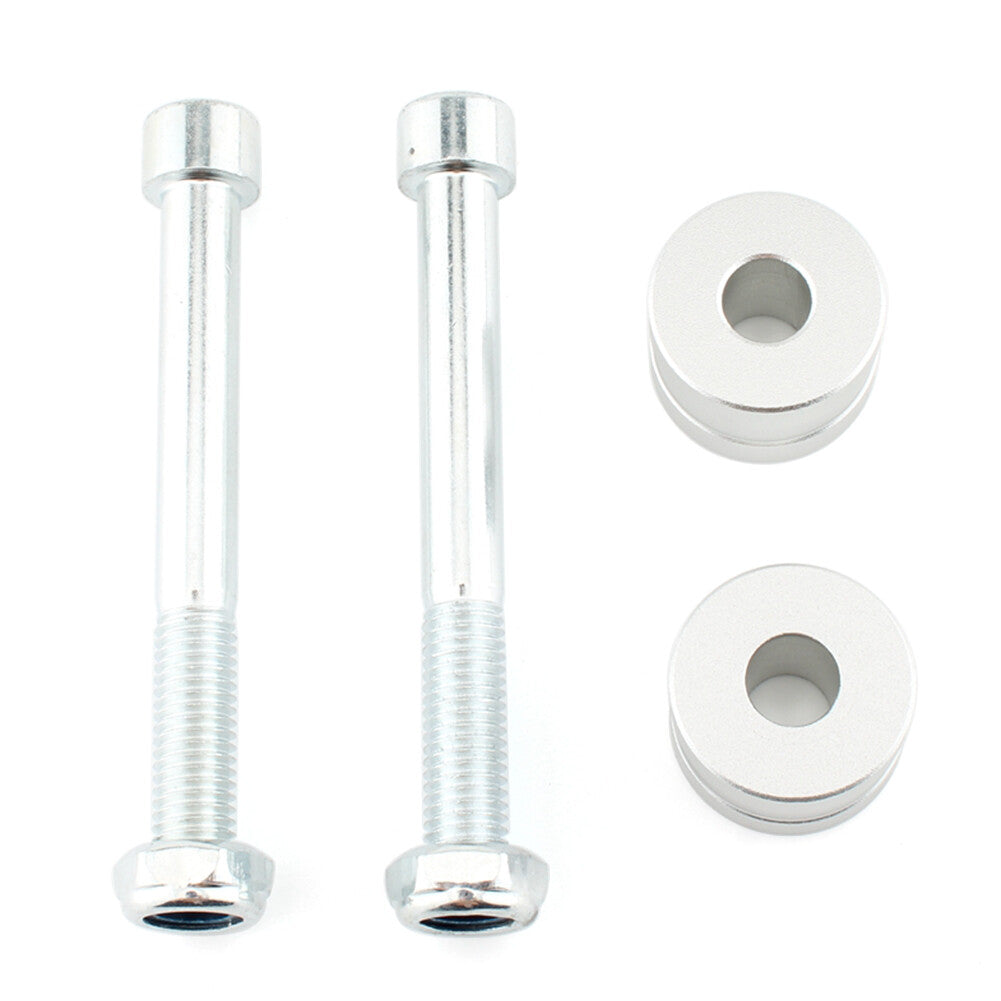 Handle Bar Risers Kit for Ducati Hypermotard 1100 2007-2009 Silver Motorcycle