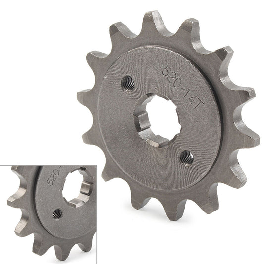 FIT 125cc-250cc Dirt Pit Bike ATV Go Kart 520 20mm Chain Front Sprocket Cog