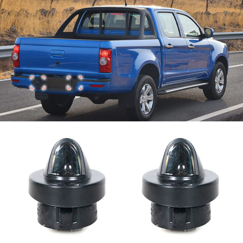 Pair Car License Plate Light Number Plate Lamp for JAC T6 T8 Pickup