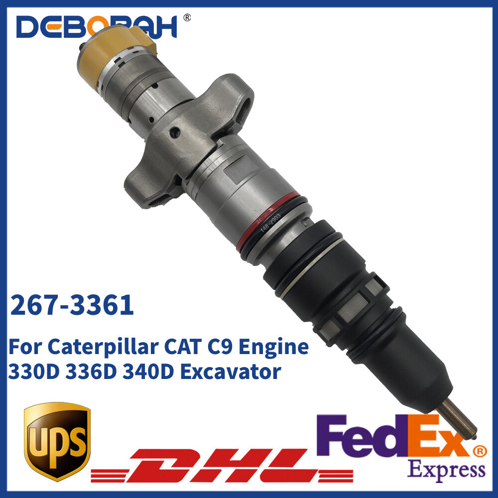 New Diesel Fuel Injector 267-3361 2673361 For Caterpillar CAT C9 330D 336D 340D