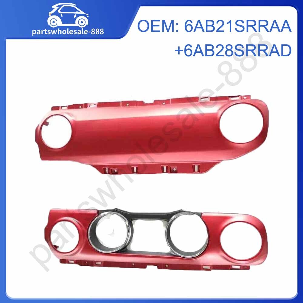 Pair 6AB21SRRAA Dash Trim Left  Right For 2018-2022 for Jeep for Wrangler JL Gladiator