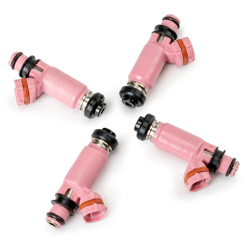 4 x New Pink 565cc Fuel Injectors for Subaru STI WRX Forester 16611-AA370