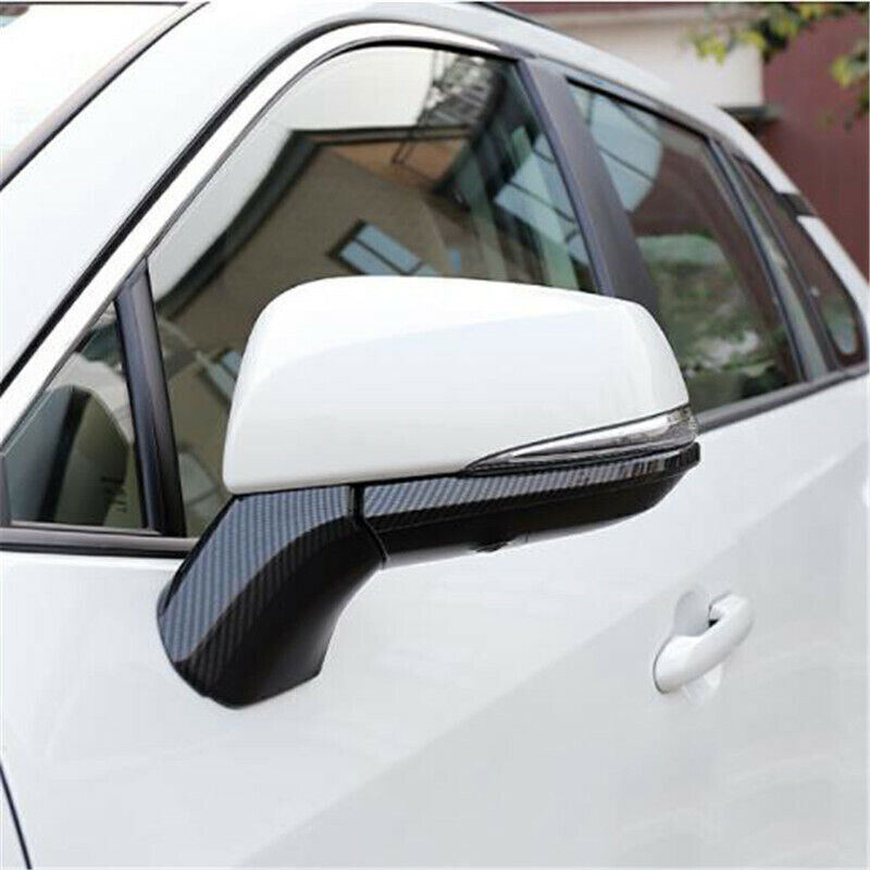 Carbon Fiber Rearview Side Mirror Strips Decor Trim for Toyota for Sienna 2021-2023