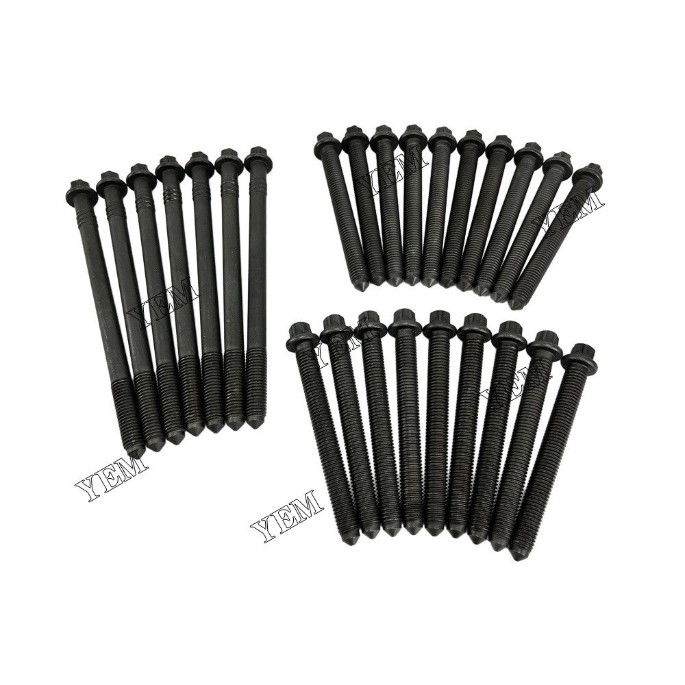 1 Set Engine Head Bolt 26pcs for Volvo D7E Diesel Engine D7E Cylinder Head Bolt