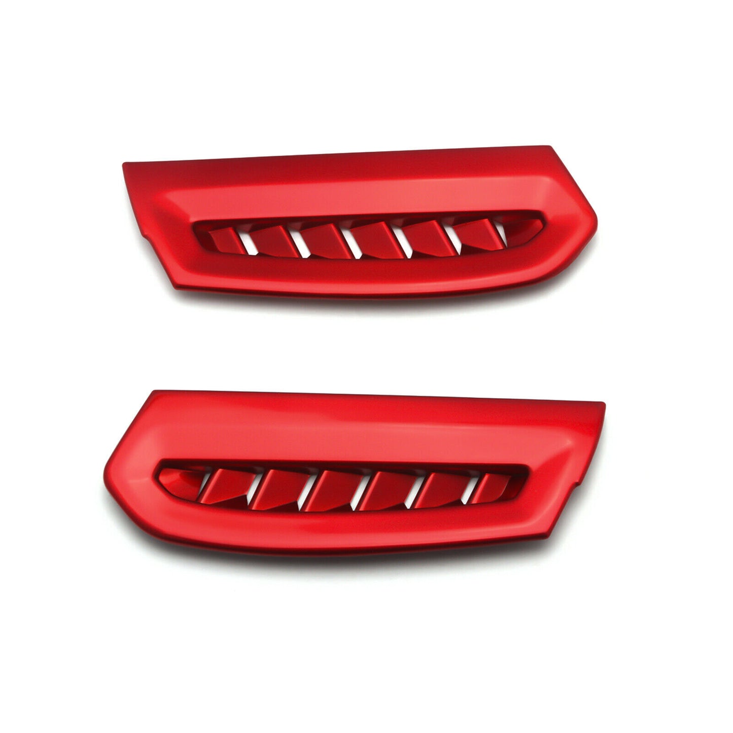 2Pcs Red Side Air Vent Outlet Cover TrimInterior for Toyota for Camry 2018-2024