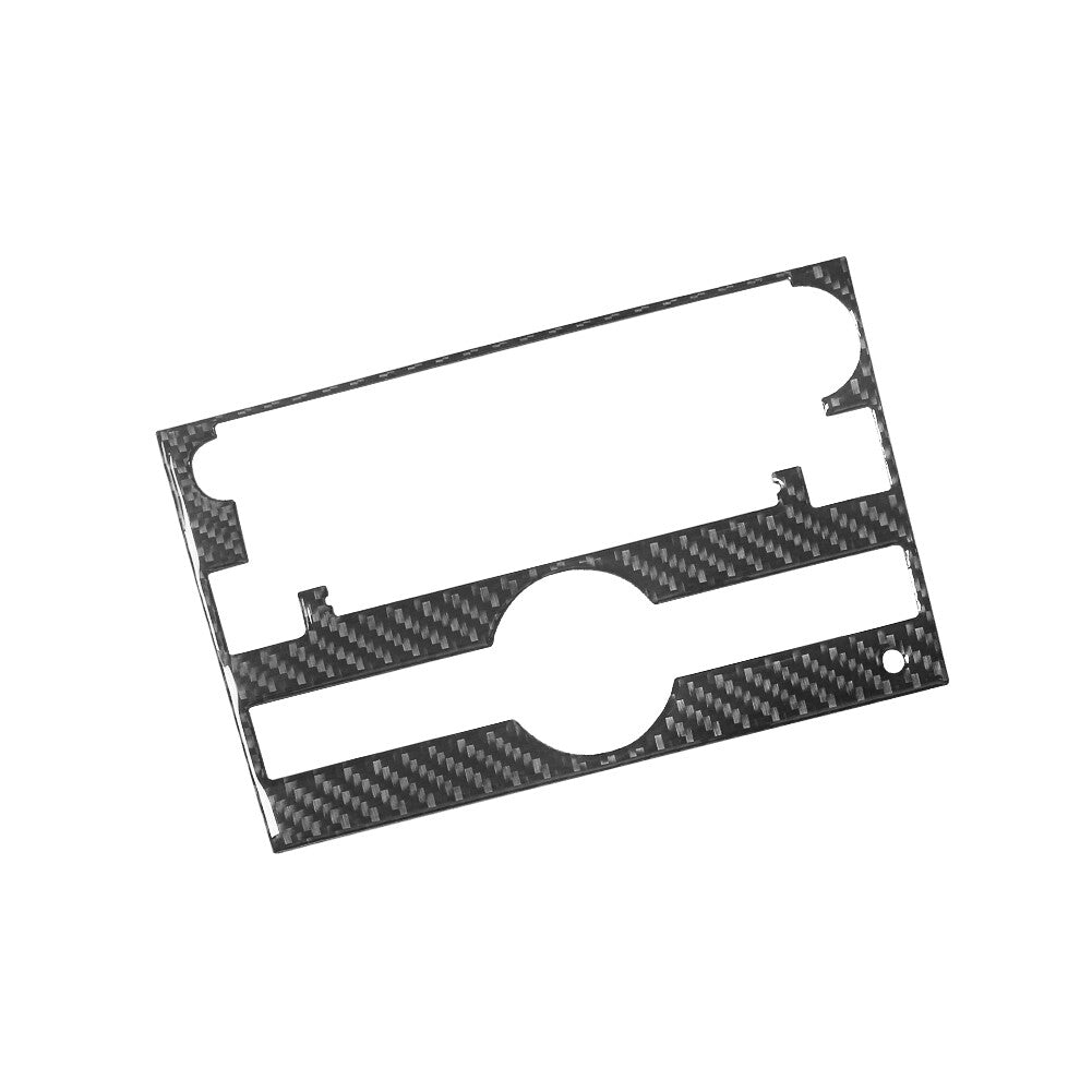 Carbon Fiber Central CD Player Frame Trim For Silverado/tahoe/ for sierra 2007-2014