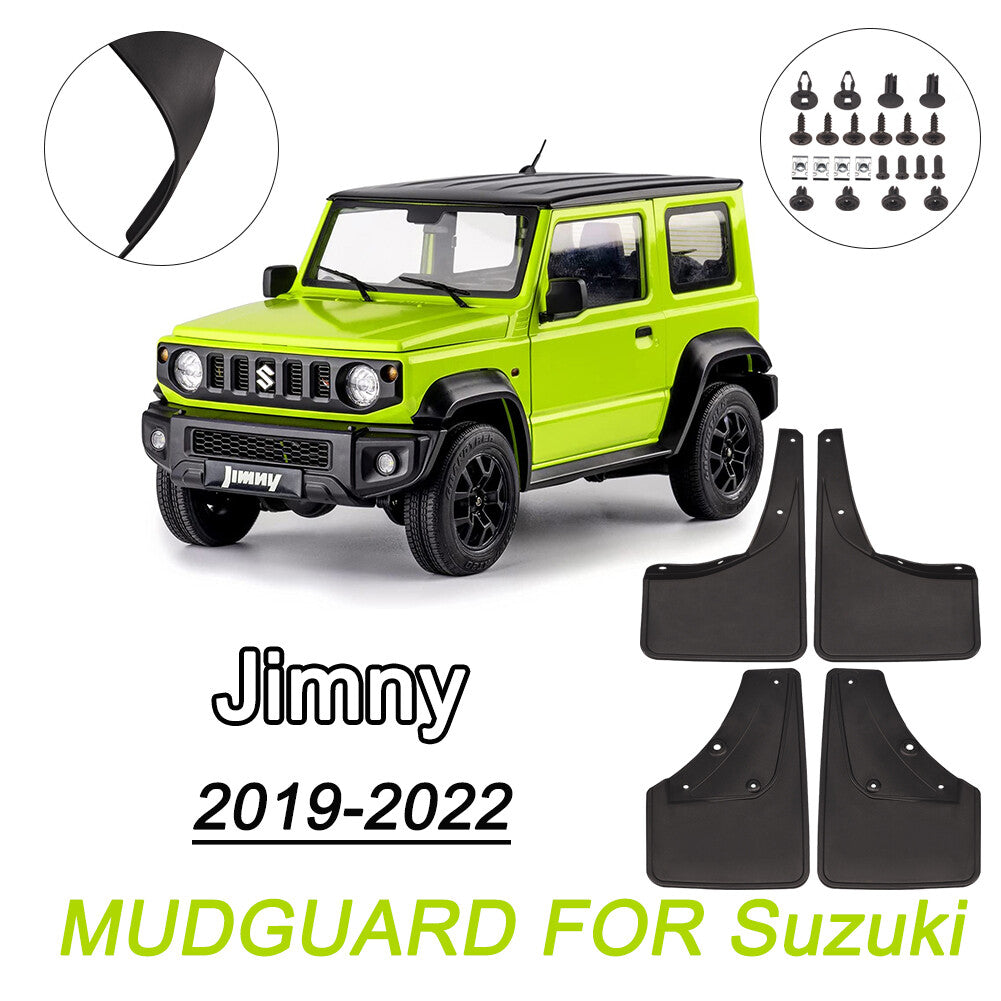 Car Mud Flaps Splash Guards Front Rear Mudguards for Suzuki for Jimny BJ74 2019-2022
