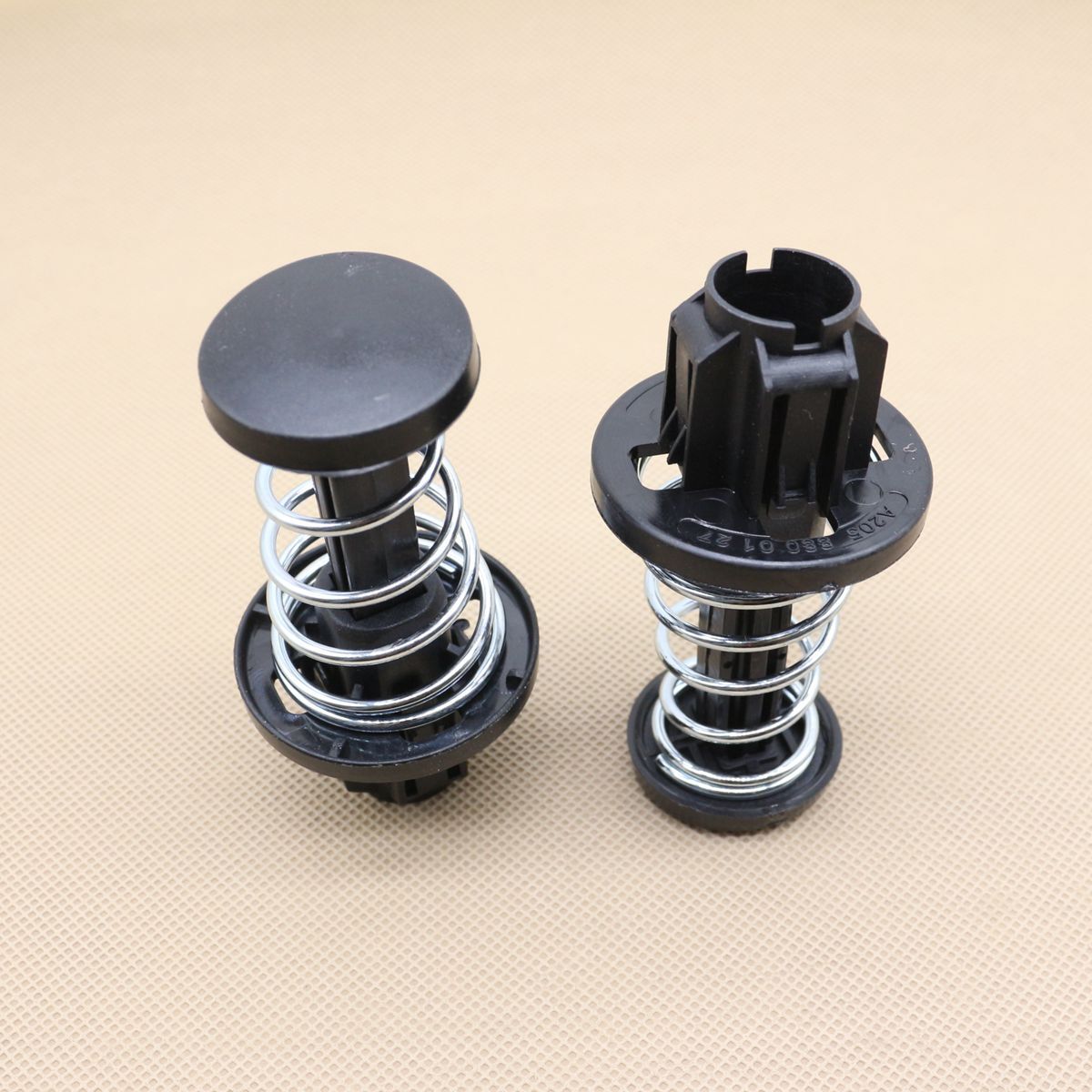 2 Bonnet front hood stop springs for Mercedes-Benz A2058800127