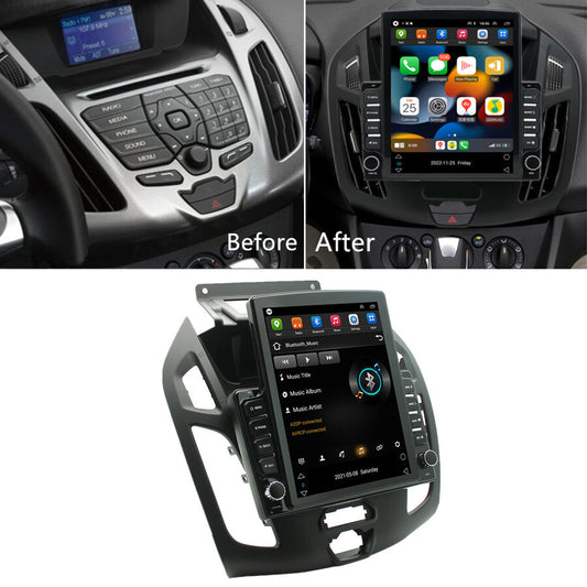 9.7 For 2014-2018 for Ford Transit Connect Carplay Stereo Radio Head Unit 4+32GB FM