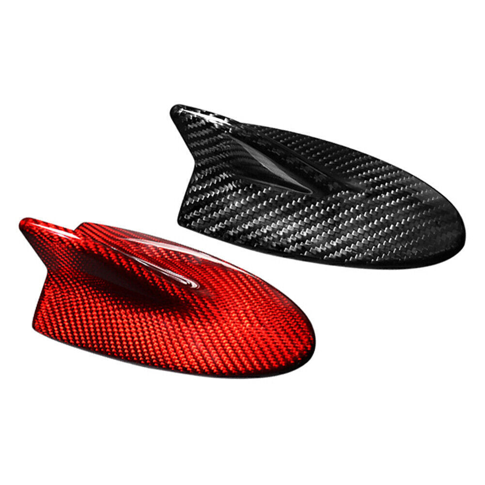 Carbon Fiber Style Shark Fin Antenna Cover Trim Fit for Lexus LS LX for ES IS