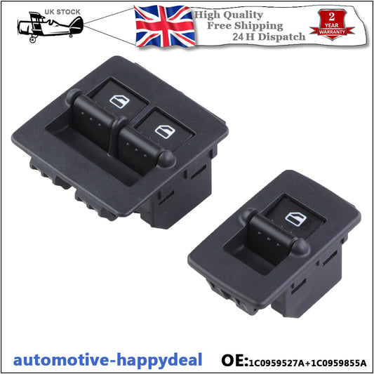 Driver Side Master Window Switch Passenger Side Switch for VW Beetle 1998-2010