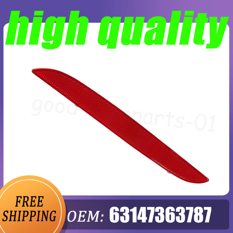Rear bumper reflector 63147363787, suitable for BMW 118dX, 118i, 114d, F20, F21, 118d, 116d, 116i