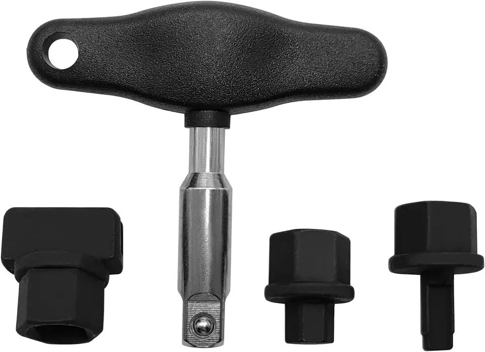 4pc Plastic Oil Pan Drain Plug Tool Set found on for BMW for Audi for Ford etc