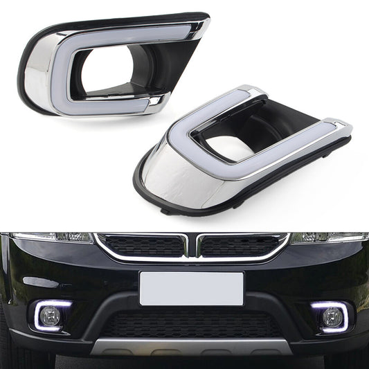 Daytime Running Light DRL w/ Turn Signal Lamp for Dodge Journey 2014 2015 2016
