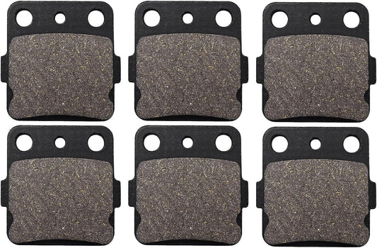 Brake Pads for Honda TRX 400 X/300 EX Fourtrax , for Yamaha YFM350 2004-11 ATV