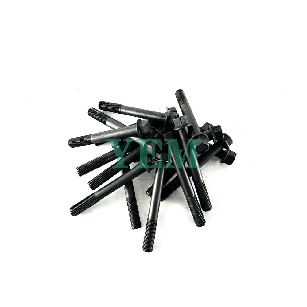 1 Set Engine Head Bolt 18pcs For Yanmar 4TNV84 Engine 4TNV84 Cylinder Head Bolt
