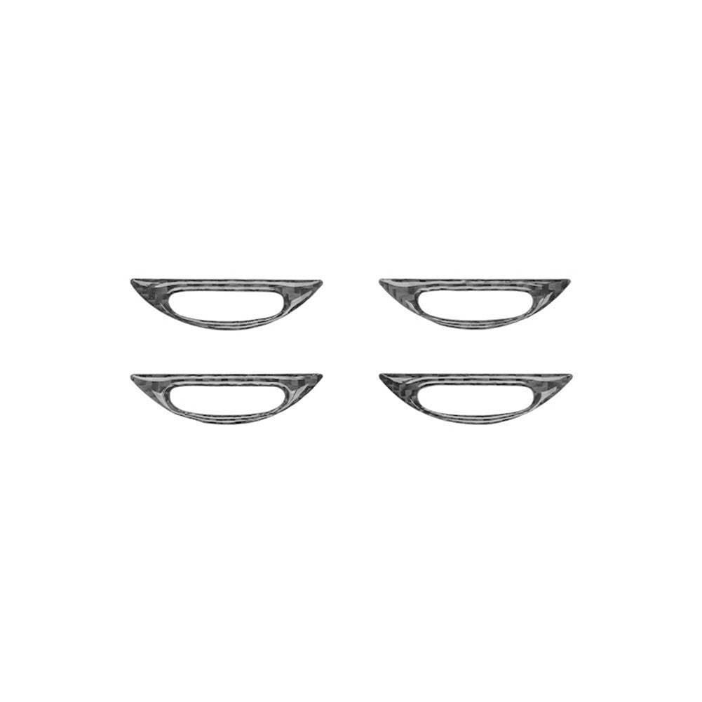 Carbon fiber vent outlet trim for Mercedes-Benz M-Class 2006-11