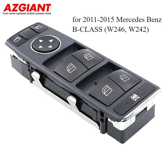 for Mercedes-Benz B-CLASS (W246, W242) left front driver's side window switch