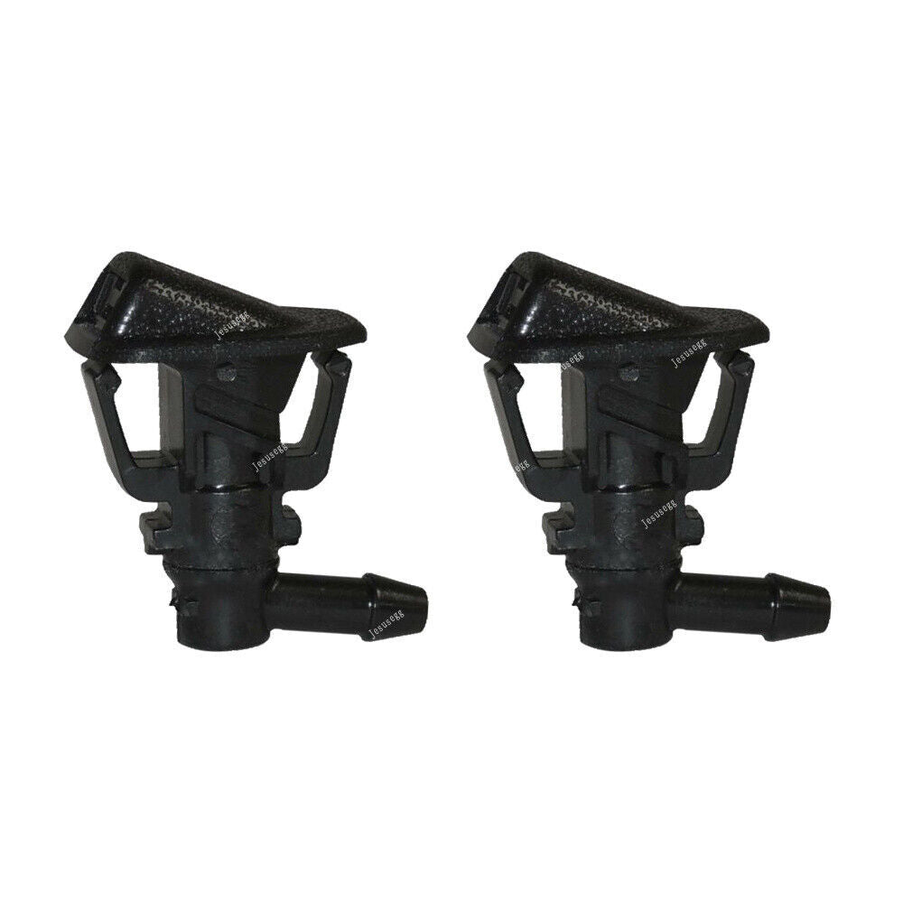 2Pcs Front LH/RH Windshield Wiper Washer Jet Nozzle for Jeep for Wrangler JK 13-18