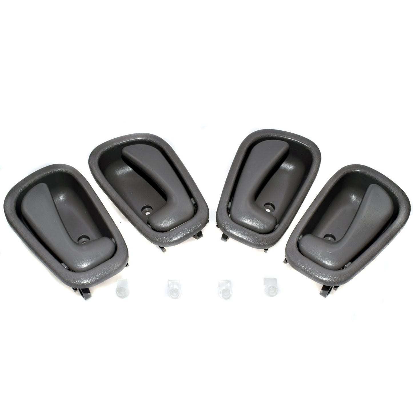 for Toyota for Corolla Prizm 1998-2002 4Pcs Grey Inner Door Handle Front Rear LH RH