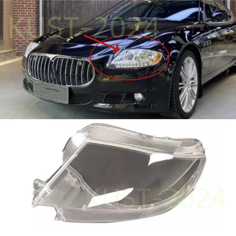 Left front light lens cover + sealant for Maserati Quattroporte 2009 - 2012