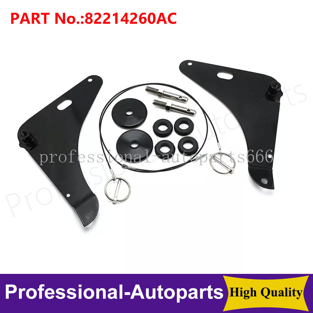 82214260AC Stainless Steel Black Cowl Pin Kit for Dodge for Challenger 2008-2023