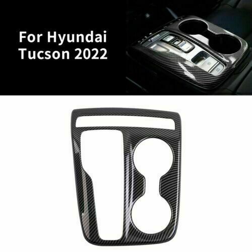 Carbon Fiber Center Console Gear shift panel Cover Trim fit for Hyundai for Tucson AT