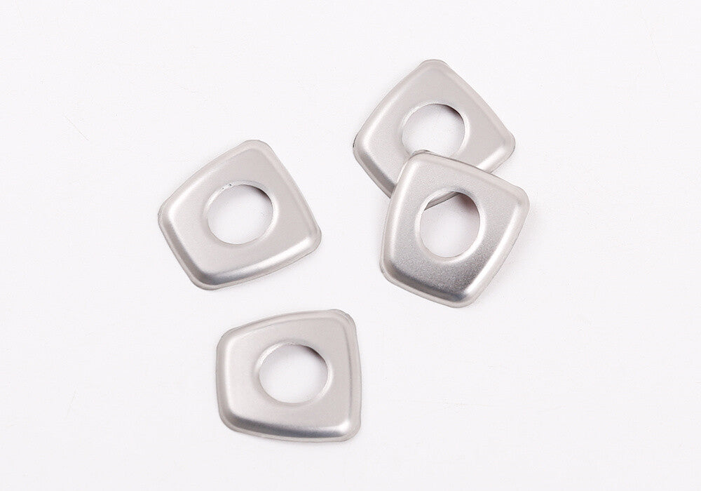 Steel Silver Interior Door Lock Pins Ring Cover for BMW 3 Series G20 G28 2020-22