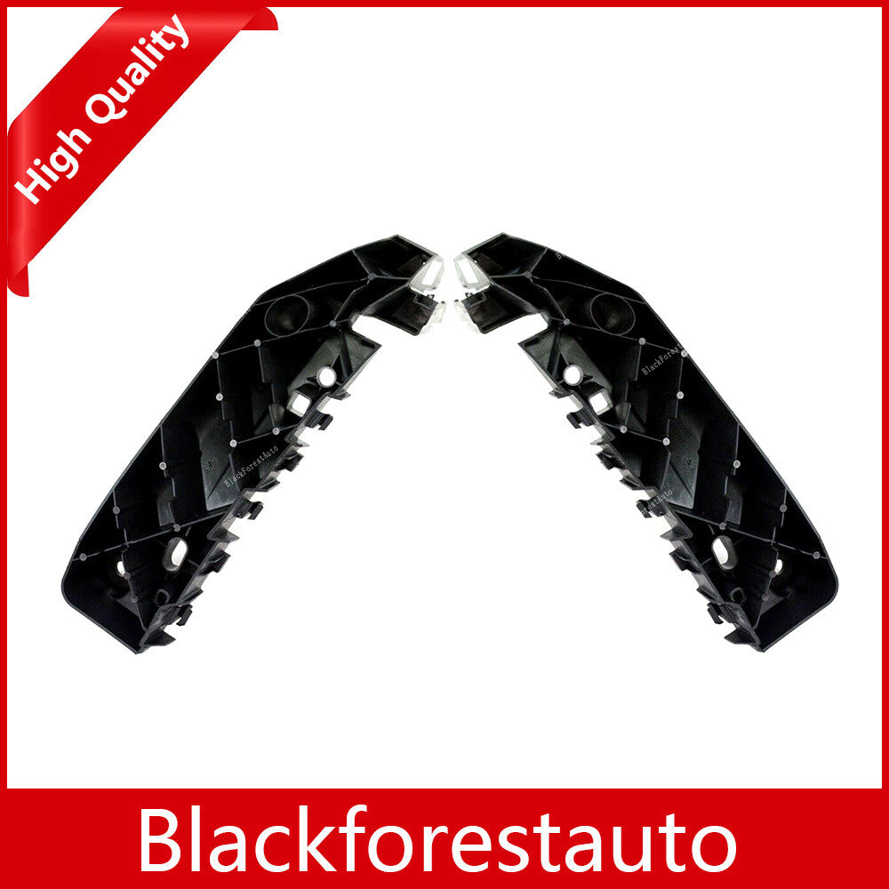 Pair Black Front LHRH Bumper Support Bracket For 2014-2018 for Jeep for Grand Cherokee