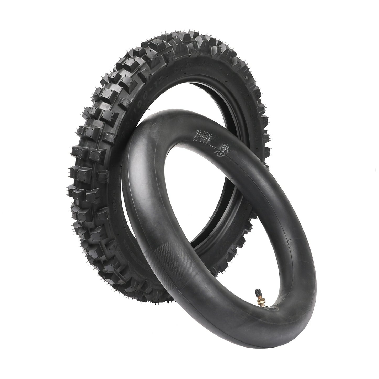 3.00-12 80/100-12 inch rear tire and tubing for Pit bikes CRF70 SSR 110 125cc TTR90