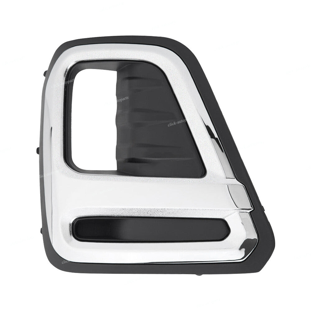 Left Fog Light Cover Cap Front Bumper Bezel Trim for Subaru for Forester 2019-2021