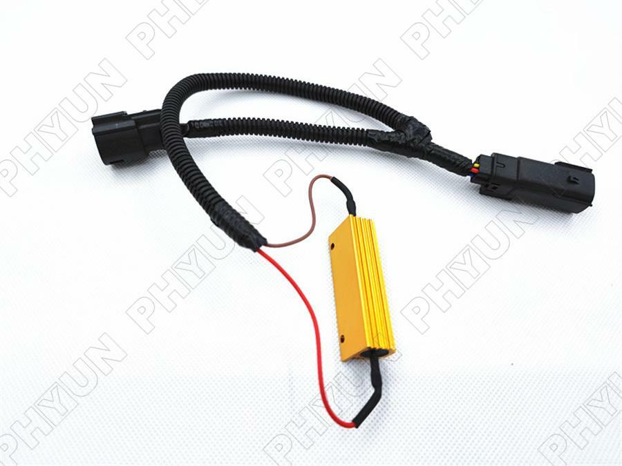 2¡Á Halogen to LED Tail Light Conversion Adapter For Silverado LTZ for Sierra Denali