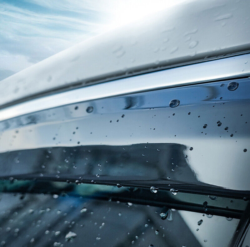 4x for Lexus NX250 350 450h 2022-24 Black Window Visor Vent Shade Sun Rain Guard