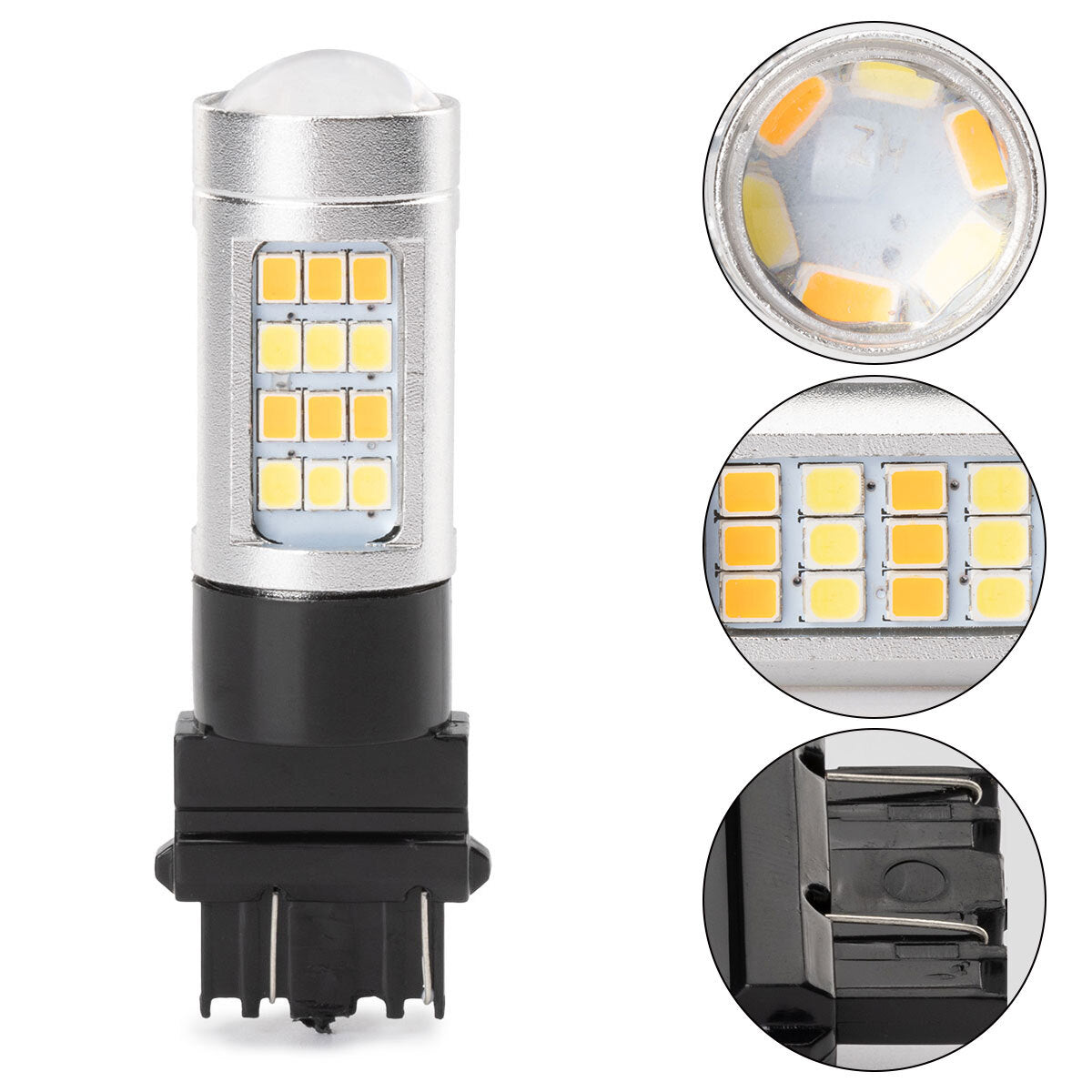 4PCS 3157 Turn Signal Parking Light Bulbs Fits for Ford for Mustang 01-20 GT 5.0L