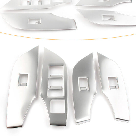 Interior Window Lift Panel Switch Cover Trim Fit for Toyota RAV4 2019-2024 Left Hand