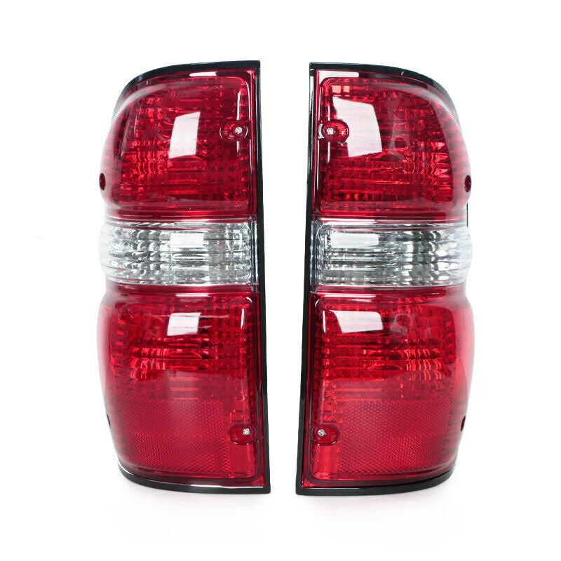 1 Pair Tail Light Rear Bumper Brake Stop Lamp for Toyota Tacoma 2001-2004
