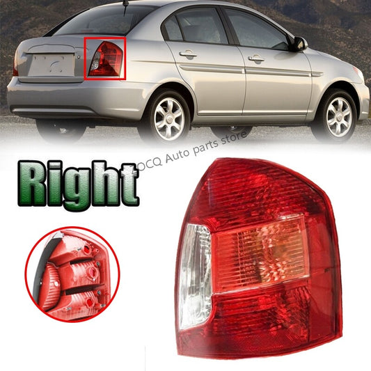 Right for Hyundai Accent 2006-2011 Brake Reverse Light Rear Tail Light Assembly