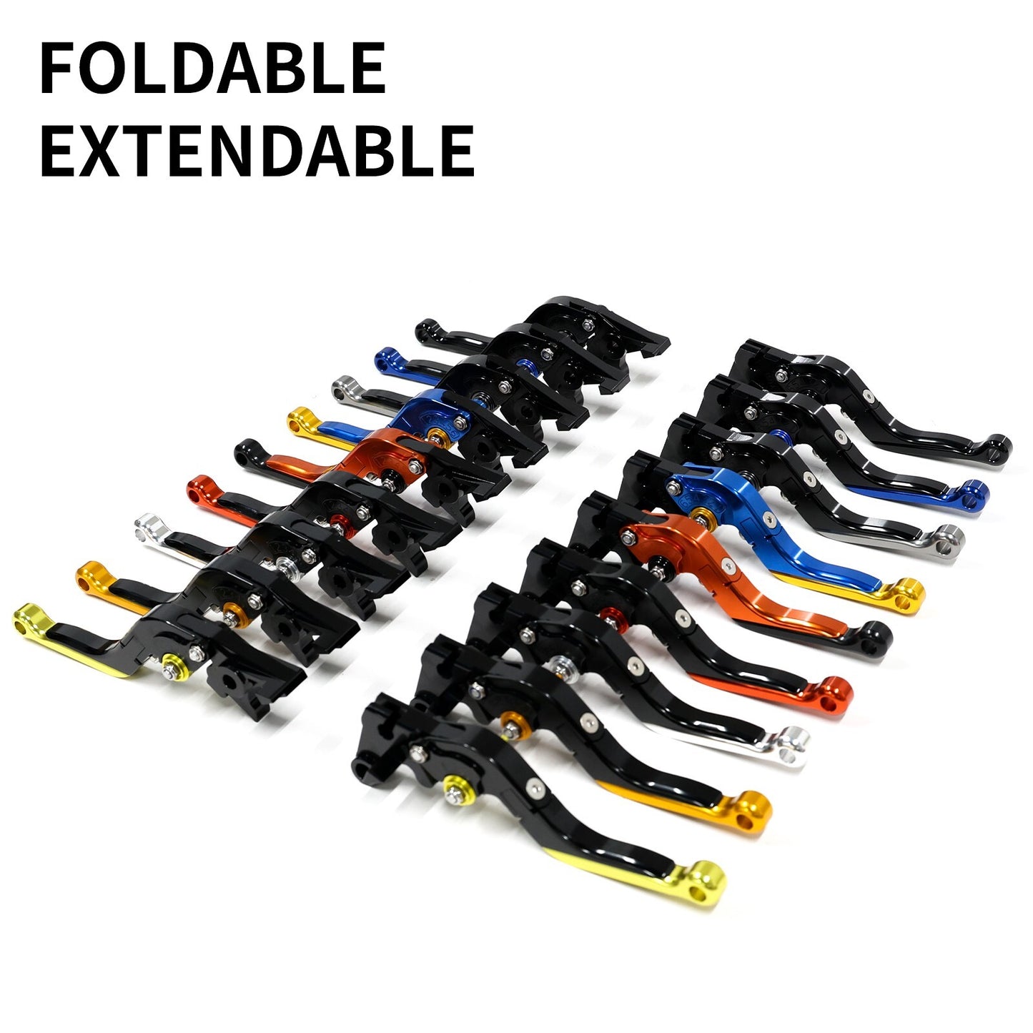 FoldingExtendable Brake Clutch Levers For Hyosung GT250R EXIVR,GT650R 2006-2012