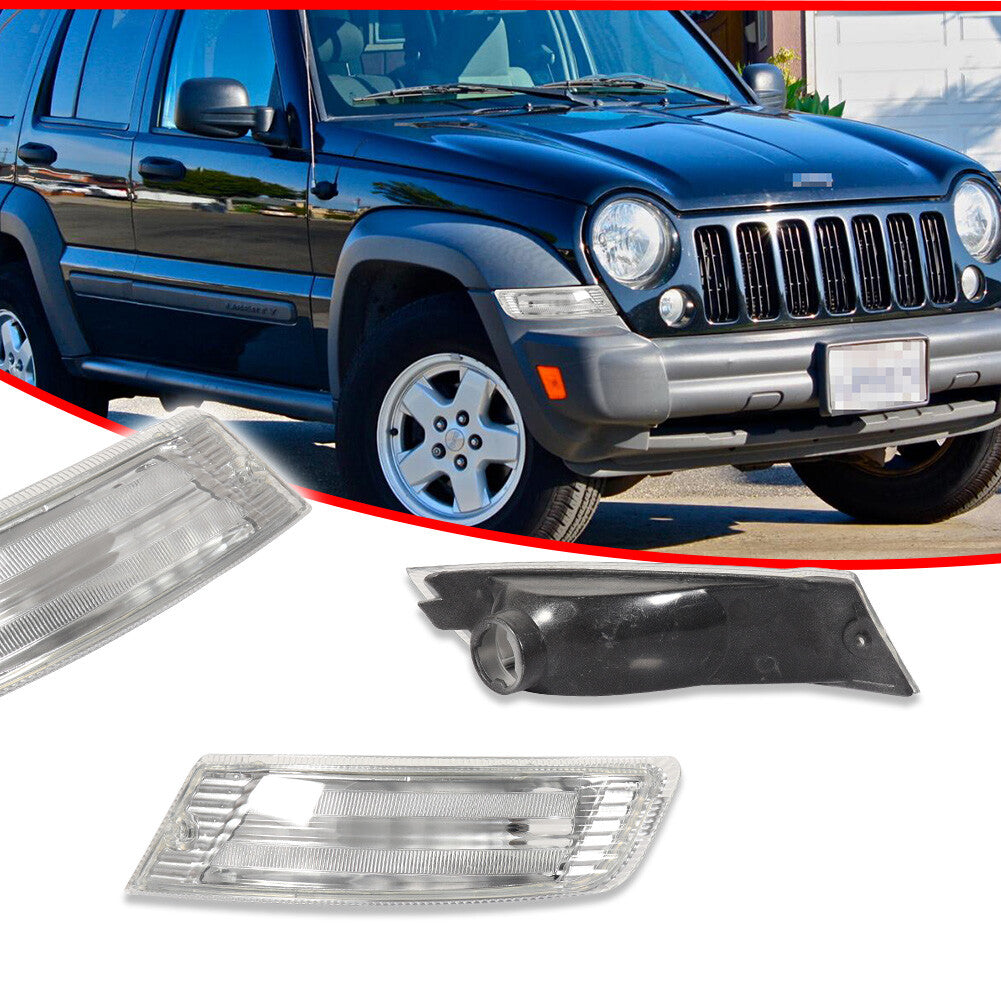 A pair of front turn signal parking marker lights suitable for the Statue of Liberty (models 05-07).