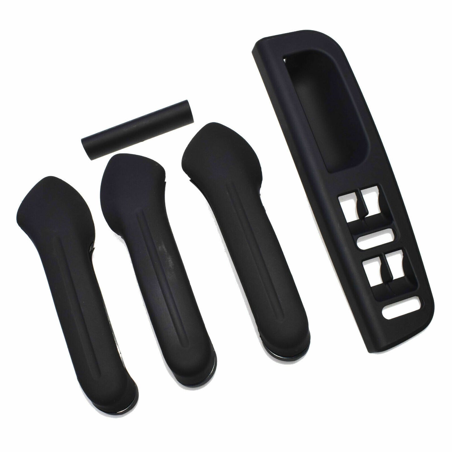 for VW for Golf MK4 Black Interior Door Grab Handle Cover Switch Bezel Trim New 5pcs