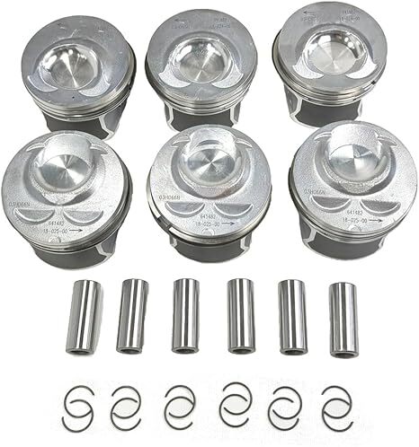6x Pistons Rings Set for Audi Q7 for VW CC for Passat for Porsche for Cayenne 3.6L 03H107066N