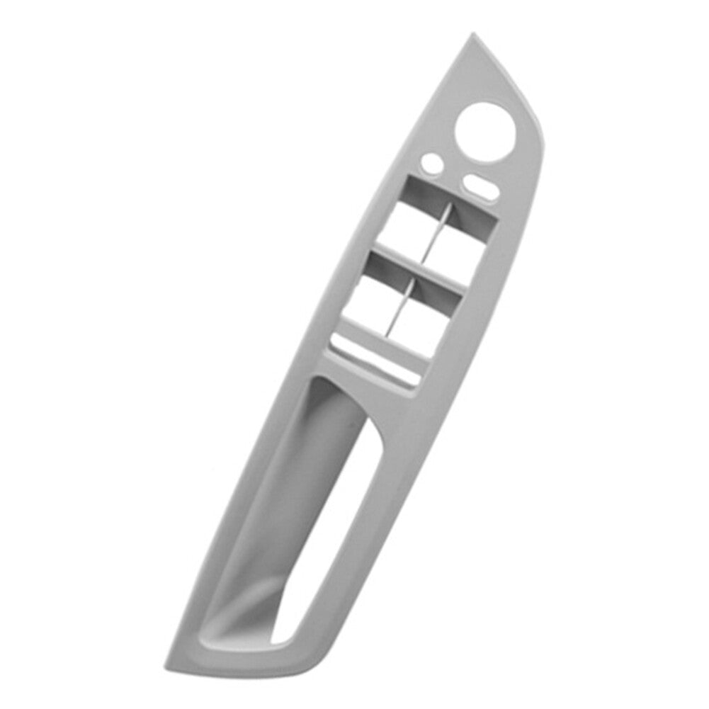 Front Inner Door Panel Handle Pull Trim Cover Fit for BMW X5 E70 X6 E71 E72 Gray LHD