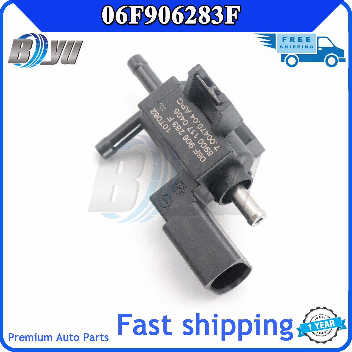 Turbocharger boost solenoid valve 06f906283f for VW for Volkswagen Beetle for Jetta for Passat for A4