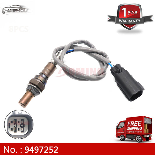 The upstream oxygen sensor is suitable for Volvo S60 2.0L 2.4L and V70 2.3L 2.4L models (2001-2002). (9497252-)