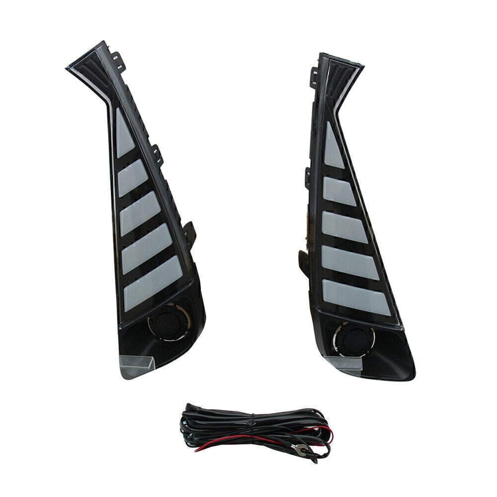 LED Daytime Running Lights DRL for Toyota C-HR CHR 2020 2021 Yellow White