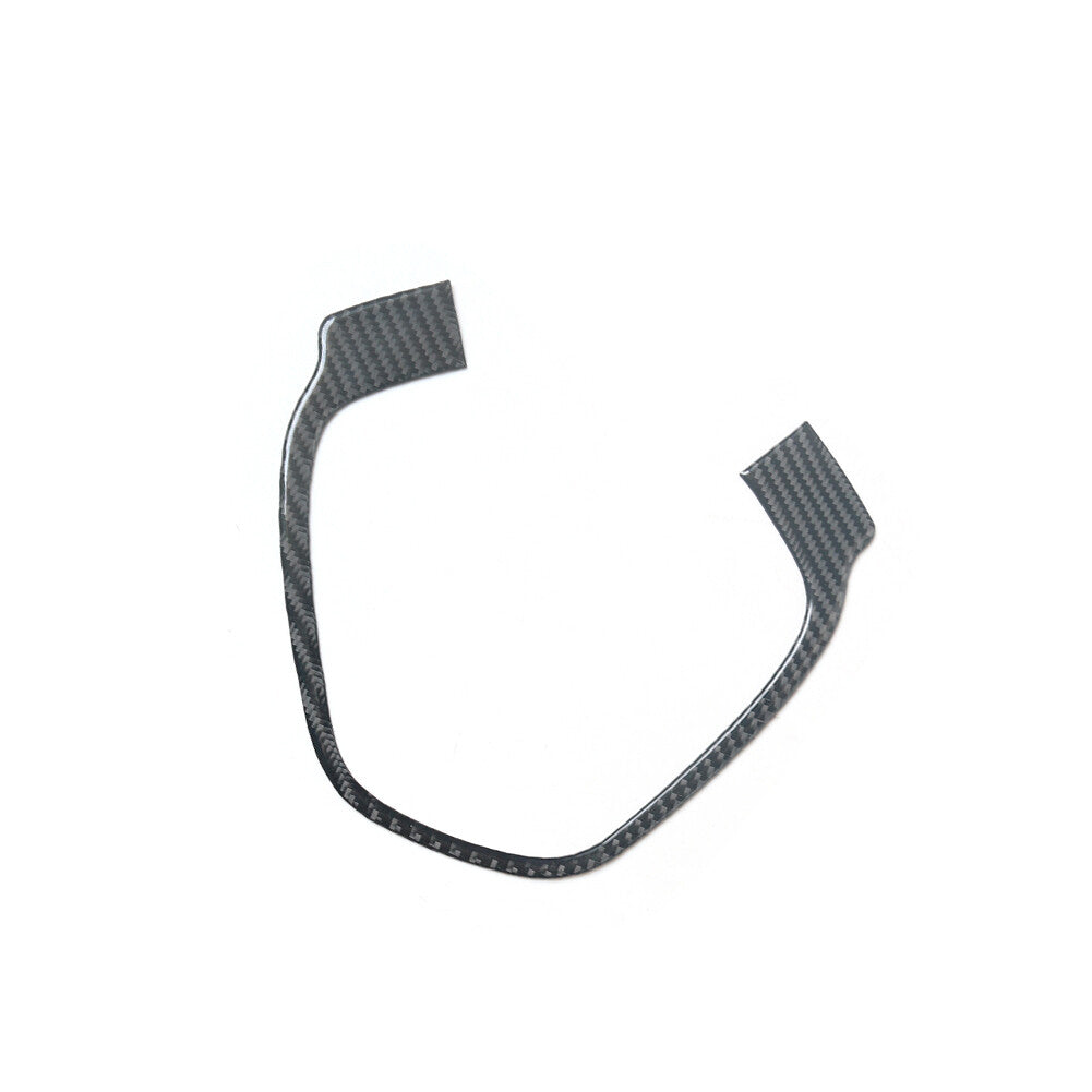 Carbon Fiber Manual Gear Shift Panel Cover Trim for Chevrolet Sonic 2012-2016