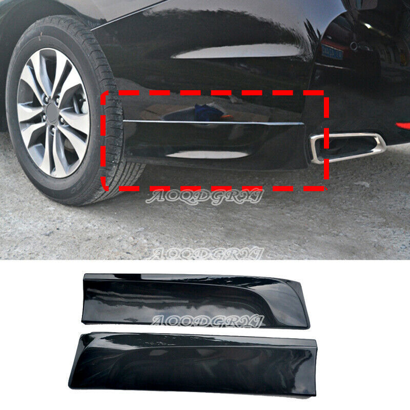 Rear Bumper Lip Diffuser Splitter Spoiler Guard for Honda Accord Sedan 2014-2015