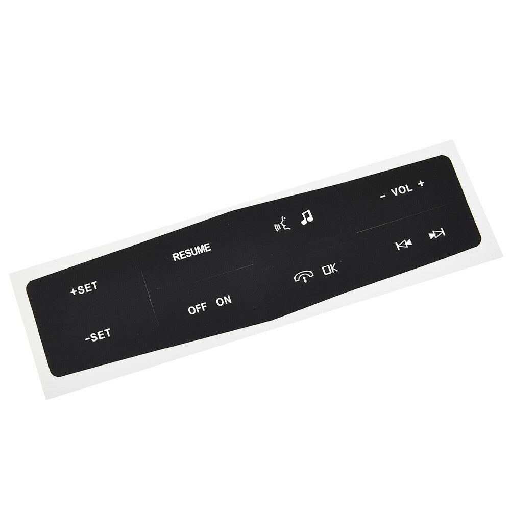 Steering wheel control button repair sticker decoration for Ford for Mustang 2010 - 2012