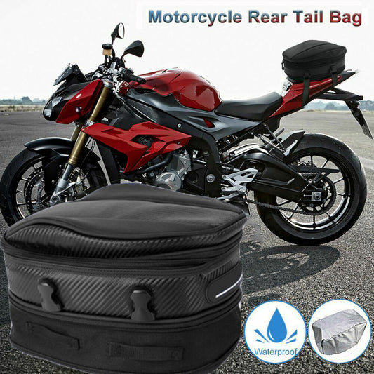Motorcycle rear for seat bag, saddle bag, waterproof bicycle backpack, universal 10L